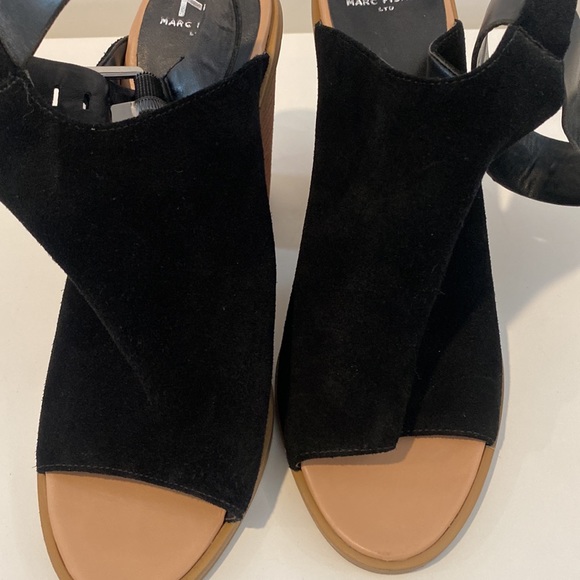 New Marc Fisher ankle strap block heel - Picture 7 of 9